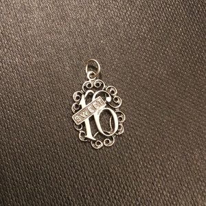 “Sweet 16” Sterling Silver Pendant